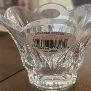 24% Lead Crystal Bowl